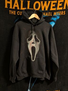 Custom Sewn "Ghostface" Hoodie